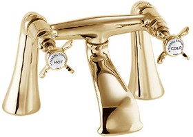 Deva Coronation Bath Filler Tap (Gold).