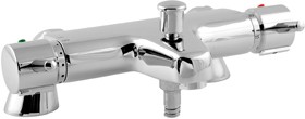 Deva Lever Action Thermostatic Bath Shower Mixer Tap With Shower Kit.