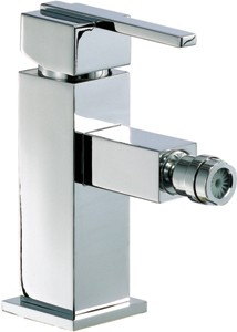 Mayfair Ice Quad Lever Mono Bidet Mixer Tap With Pop Up Waste (Chrome).