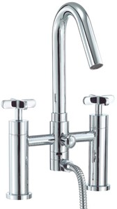 Mayfair Loli Bath Shower Mixer Tap With Shower Kit (High Spout).