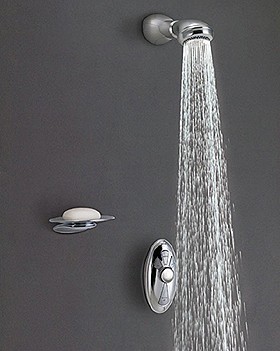 Mira Magna Thermostatic Exposed Digital Shower Kit with Fixed Shower Head.