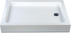 MX Trays Acrylic Capped Rectangular Shower Tray. Easy Plumb. 1200x760mm.