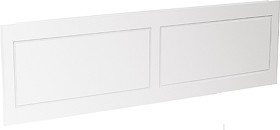 daVinci 1700mm modern bath side panel in white.