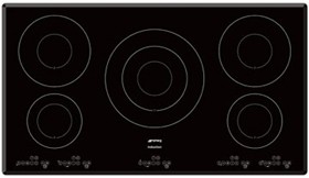 Smeg Induction Hobs 5 Ring High Power Touch Control Hob. 900mm.