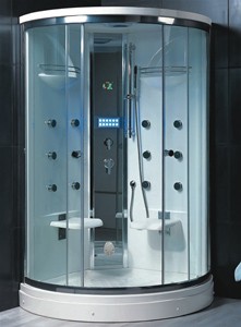 Hydra Pro 1200x1200 Steam massage shower enclosure for two.