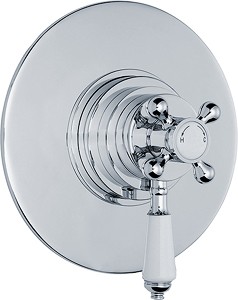 Ultra Beaumont Traditional Dual Concealed Thermostatic Shower Valve.