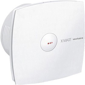 Vectaire X-Mart Auto Extractor Fan. 120mm (White).