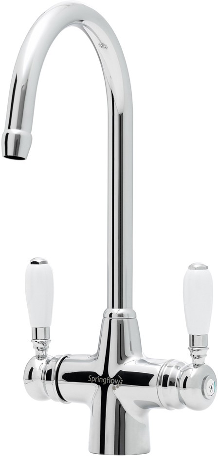 Colonial Water Filter Kitchen Tap in chrome. additional image