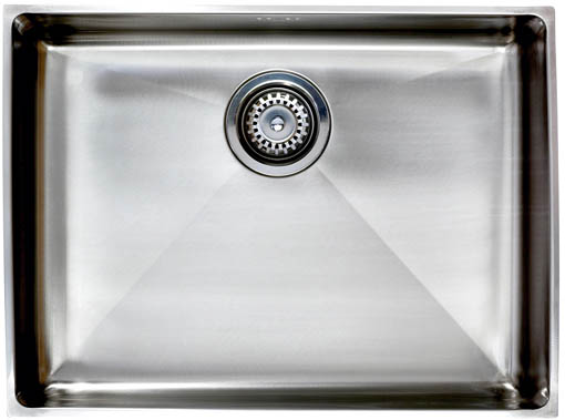 Onyx large bowl flush inset kitchen sink & Extras. additional image