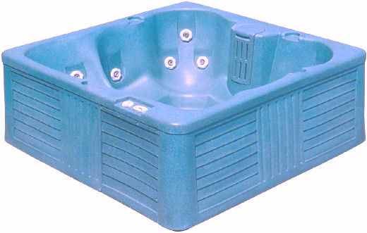 Axiom spa hot tub. 5 person + free steps & starter kit (Sea Spray). additional image
