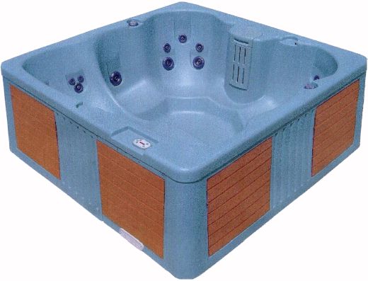 Axiom Deluxe hot tub. 4 person + free steps & starter kit (Sea Spray). additional image