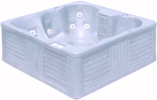 Axiom spa hot tub. 5 person + free steps & starter kit (Onyx). additional image