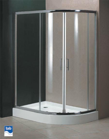 Milano 800x1000 offset quad shower enclosure. left / right hand. additional image