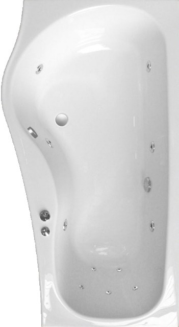 Complete Shower Bath (Left Handed).  1700mm. 11 Jet whirlpool. additional image
