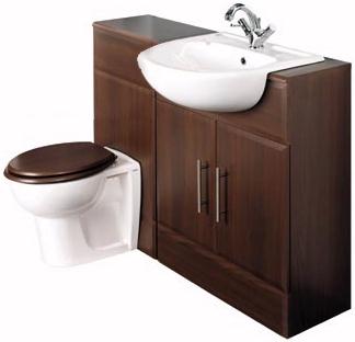 Chilternhurst Bathroom Furniture Set (Wenge). additional image