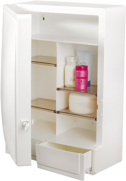 Lockable Bathroom Cabinet. 325x450x165mm. additional image