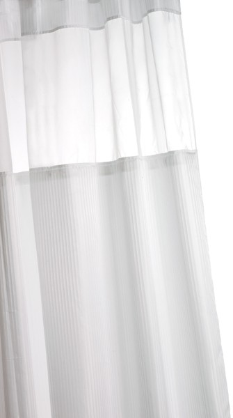 Shower Curtain & Rings (Regency Stripe, 1800mm). additional image