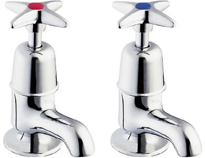 Pillar Basin Taps With Short Spouts (Pair). additional image