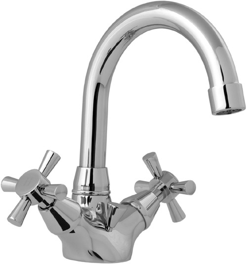 Mono Basin Mixer Tap With Swivel Spout. additional image