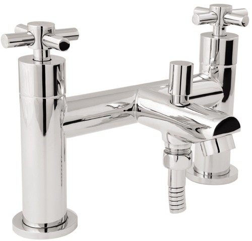 Bath Shower Mixer Tap With Shower Kit And Wall Bracket. additional image