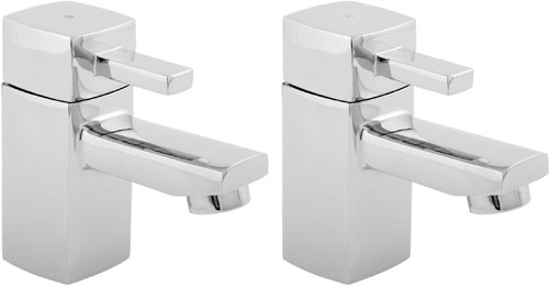 Basin Taps (Pair, Chrome). additional image