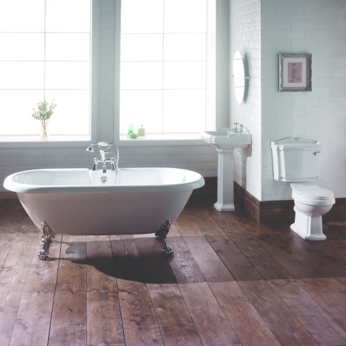 Windsor Double Ended Roll Top Bathroom Suite. 1700x800mm. additional image