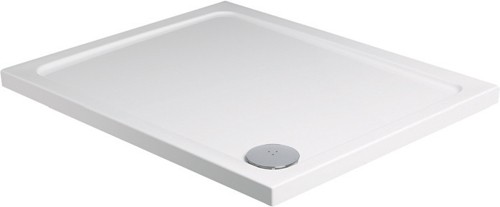 Slimline Gloss Rectangular Shower Tray. 1200x800x40mm. additional image