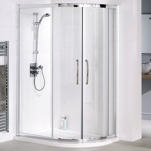 Right Hand 1200x800 Offset Quadrant Shower Enclosure & Tray. additional image