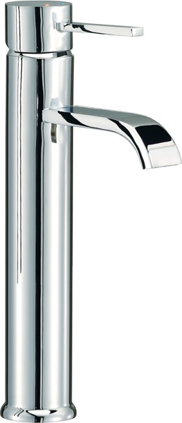 Basin Mixer Tap, Freestanding, 292mm High (Chrome). additional image