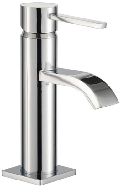 Cloakroom Mono Basin Mixer Tap (156mm High, Chrome). additional image