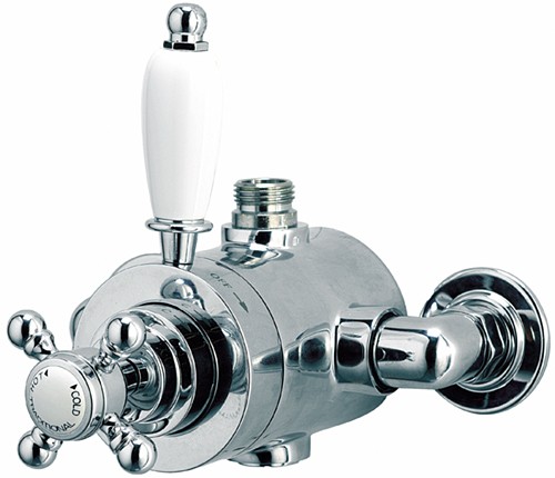 Thermostatic Shower Set With Valve, Riser & Head. additional image