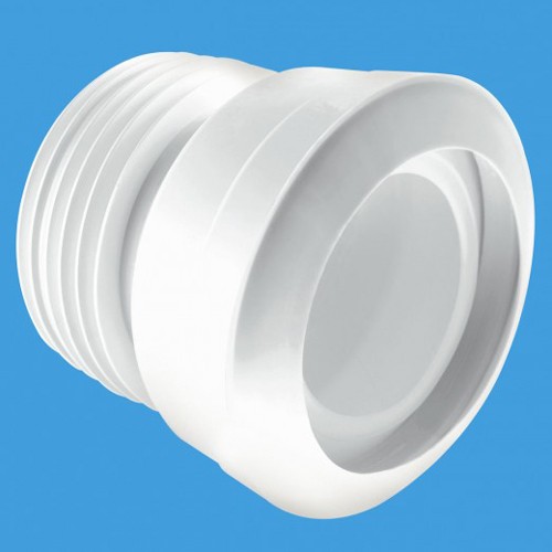 WC 4"/110mm Straight Toilet Pan Connector (Macfit). additional image