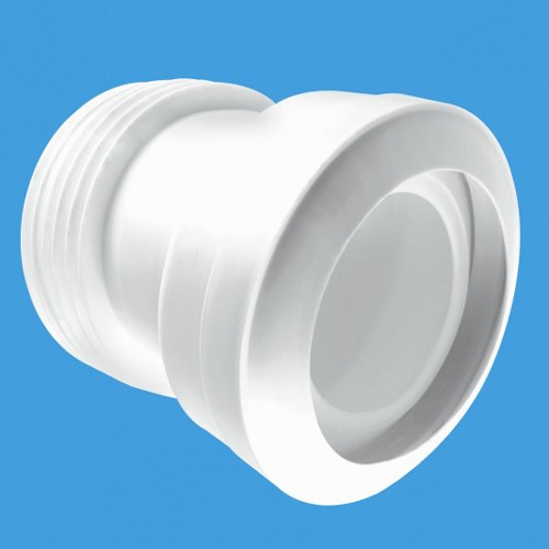 WC 4"/110mm 14 Degree Toilet Pan Connector (Macfit). additional image
