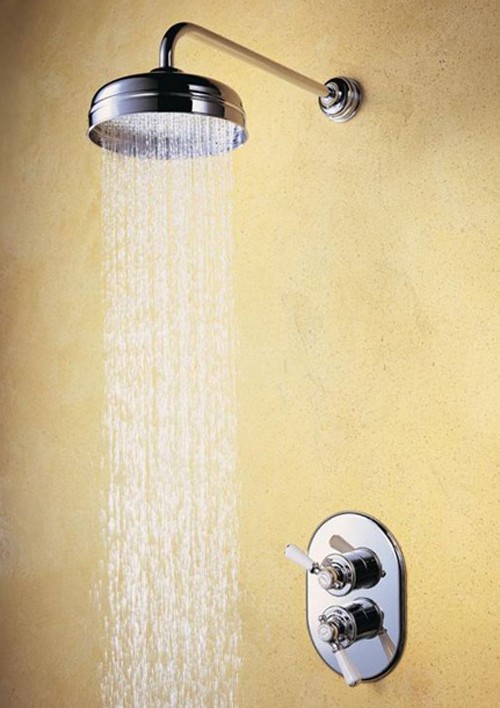 Mira Crescent Thermostatic Shower Valve with 8" Head. additional image