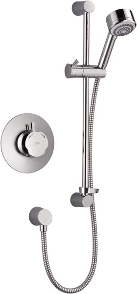 Concealed Thermostatic Shower Valve With Shower Kit (Chrome). additional image