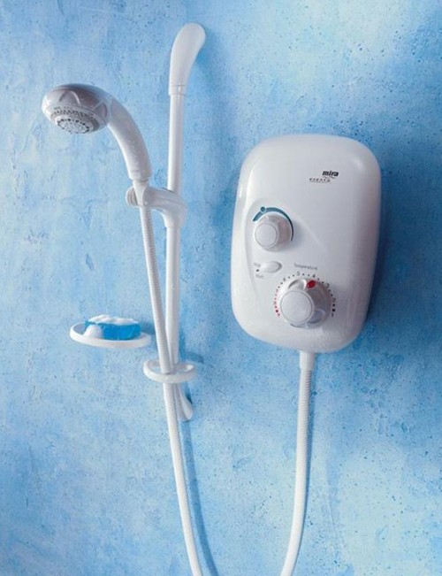 Mira Event XS Thermostatic in white. additional image