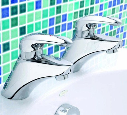 Bath Taps (Pair, Chrome). additional image