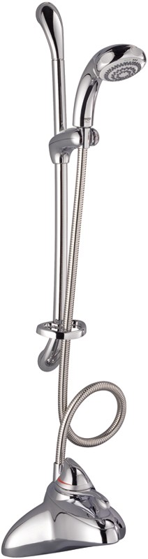 TMV2 Thermostatic Bath Shower Mixer Tap With Slide Rail Kit. additional image