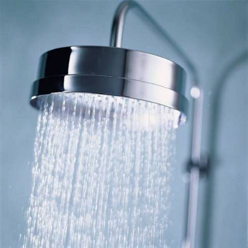 Thermostatic Concealed Shower Valve, Rigid Riser & 8" Head. additional image