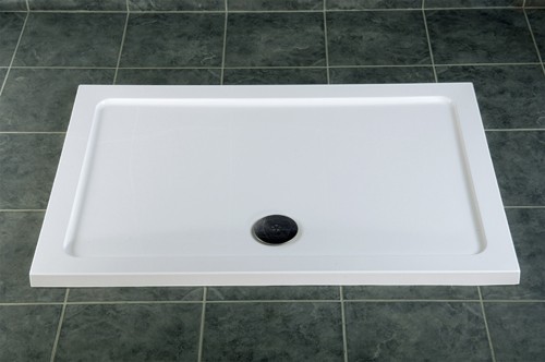 Acrylic Capped Low Profile Rectangular Tray. 1200x760x40mm. additional image