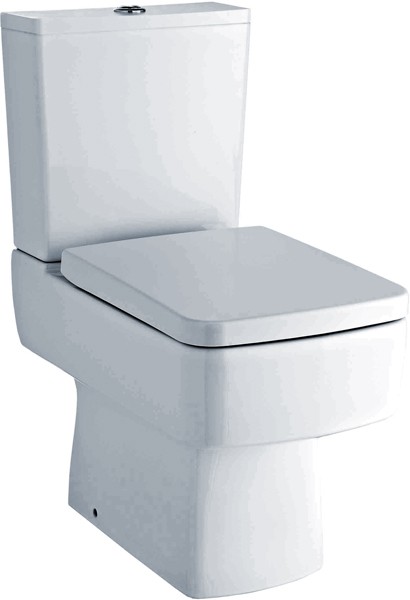 Bliss Toilet With Push Flush Cistern & Seat. additional image