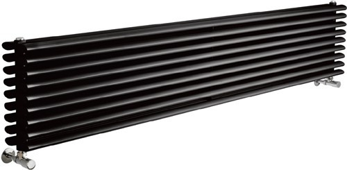 Cypress 5036 BTU Radiator (Black). 1800x315mm. additional image