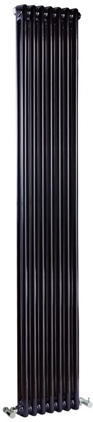 Regency 2 Column Radiator (Black). 335x1800mm. 4471 BTU. additional image