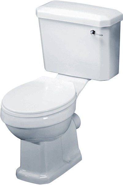 Carlton Traditional Toilet With Cistern & Seat. additional image