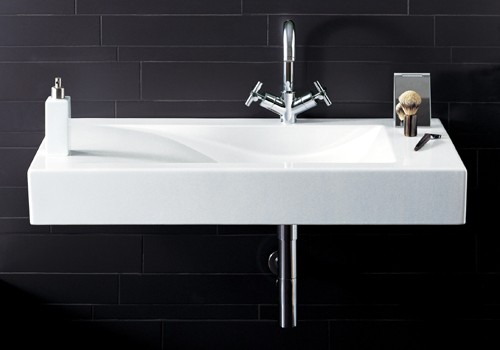 1 Tap Hole Wall Hung Basin 1000mm. additional image