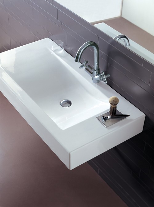 1 Tap Hole Wall Hung Basin 1000mm. additional image