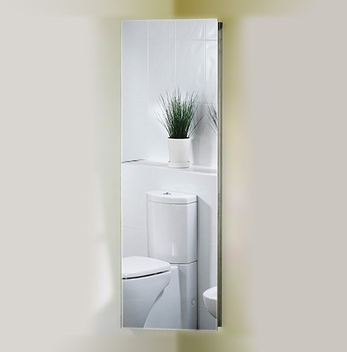 Corner Mirror Bathroom Cabinet. 380x1200x200mm. additional image