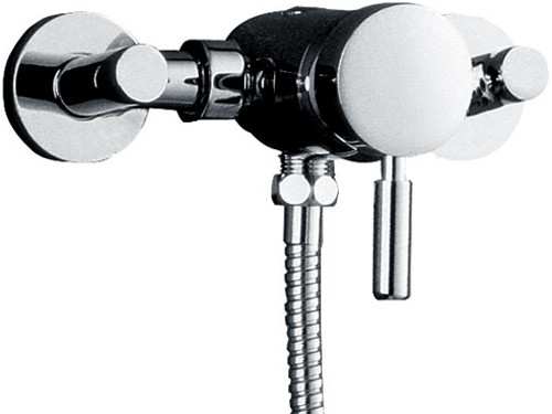 Manual single lever shower valve additional image