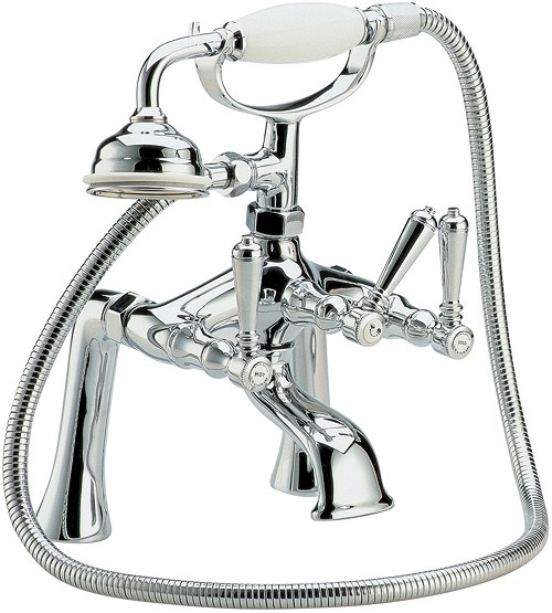 Lever bath shower mixer with shower kit additional image