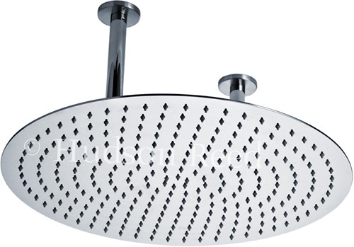Round Shower Head (Stainless Steel). 500mm. additional image
